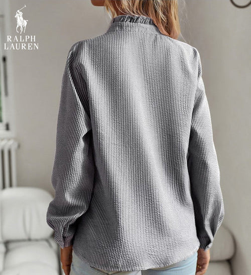 Rüschenbluse – 50% Rabatt