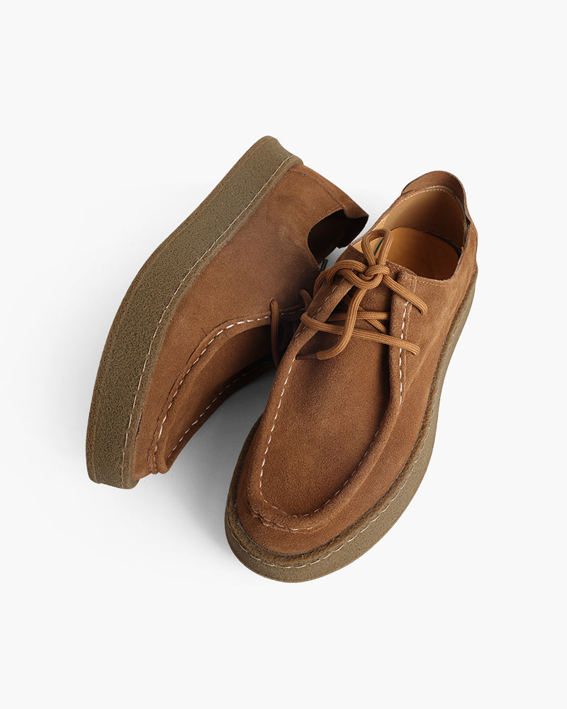 Premium-Stadtlederschuhe aus Wildleder