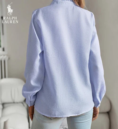 Rüschenbluse – 50% Rabatt