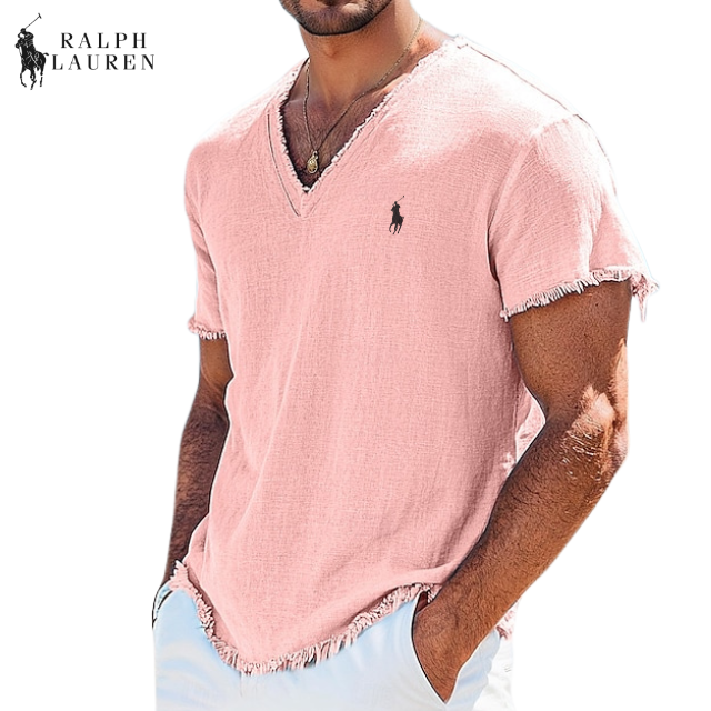Lässiges Leinen-Baumwoll-Shirt